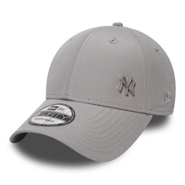 NEW ERA Graue New York Yankees Flawless 9FORTY Verstellbare Cap