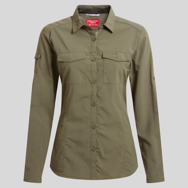 CRAGHOPPERS NosiLife Adventure Langarm Bluse III