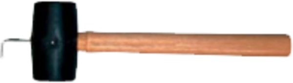MCKINLEY Zeltkleinteile Gummihammer mit Holzgriff