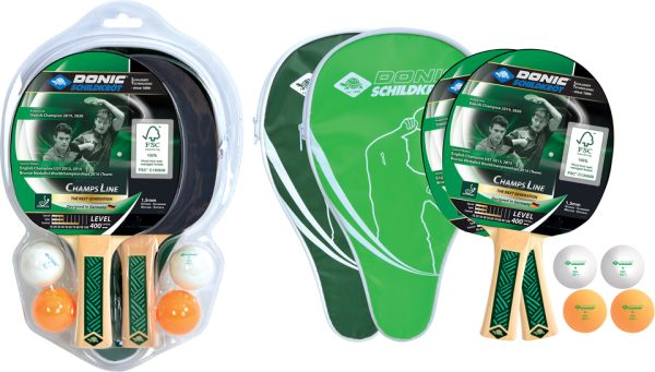 DONIC SCHILDKRÖT Tischtennis-Set CHAMPS LINE 400