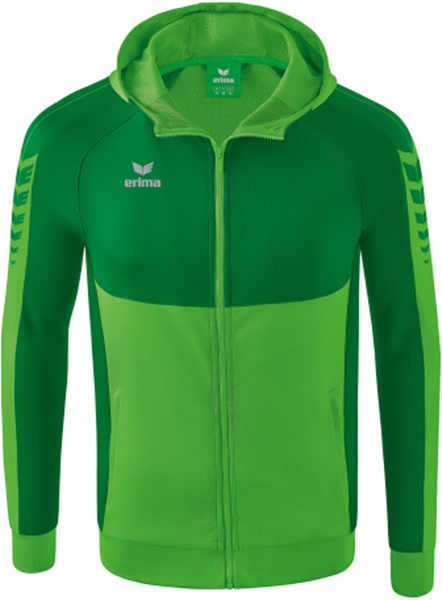 ERIMA Herren Six Wings Trainingsjacke mit Kapuze
