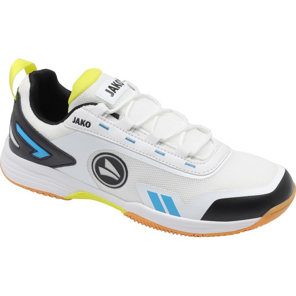 JAKO Jako Sportschuh Flow Ii Id - weiß/skyblue/neon gelb