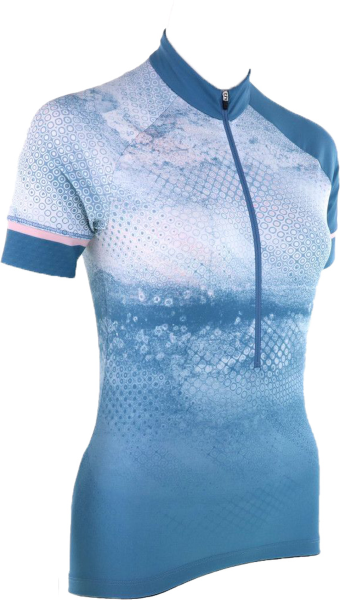 LÖFFLER Damen Trikot W BIKE JERSEY HZ GRUNGE