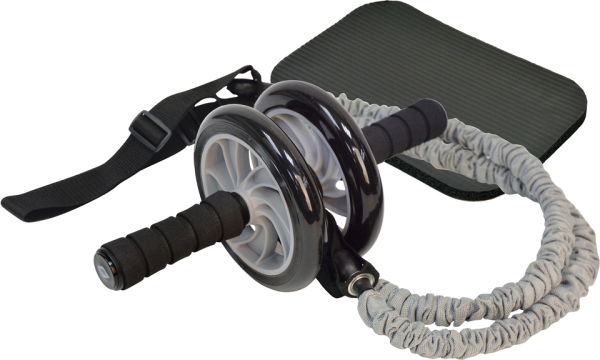 SCHILDKRÖT FITNESS Fitnessgerät ABROLLER & EXPANDER SET (2x 65cm (ca.12kg), in 4C Box)