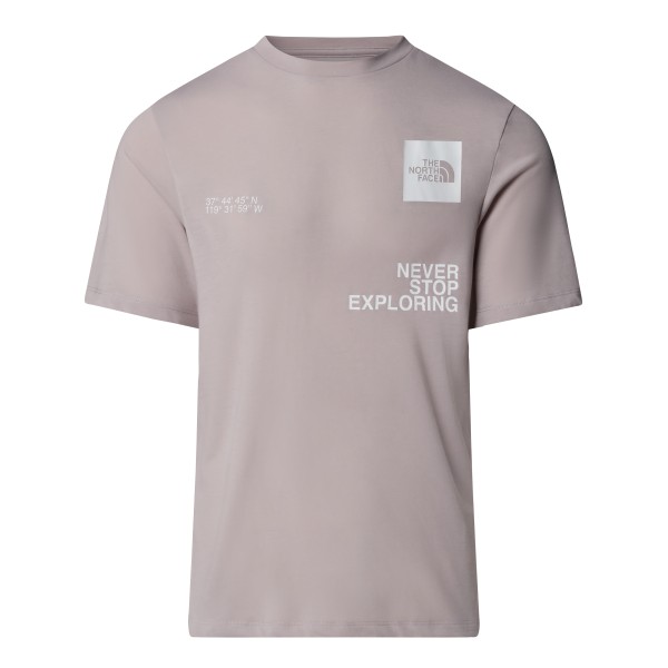 THE NORTH FACE M MOUNTAIN FOUNDATION COORDINATES TEE