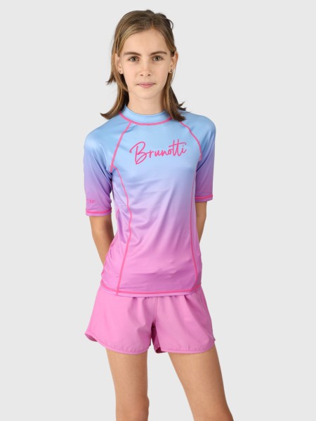 BRUNOTTI Lineas-Gradient Girls Rashguard