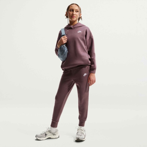 NIKE G NSW CLUB FLC HR FTD PNT LBR