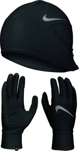 NIKE Herren Laufsport Handschuhe "Essential" zweiteilig