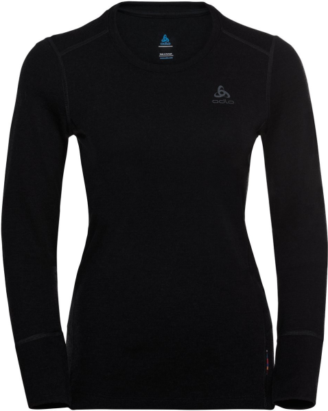 ODLO Damen Unterhemd BL TOP crew neck l/s MERINO 26