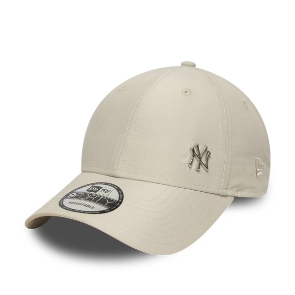 NEW ERA Hellbeige New York Yankees MLB Flawless 9FORTY Verstellbare Cap