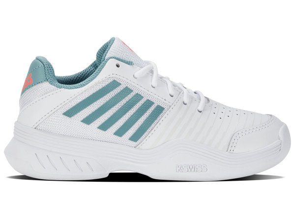 K-SWISS COURT EXPRESS CARPET~WHTE/NILE/DESERT~M