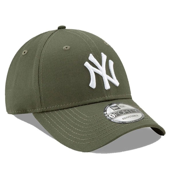 NEW ERA Grüne New York Yankees Essential 9FORTY Verstellbare Cap