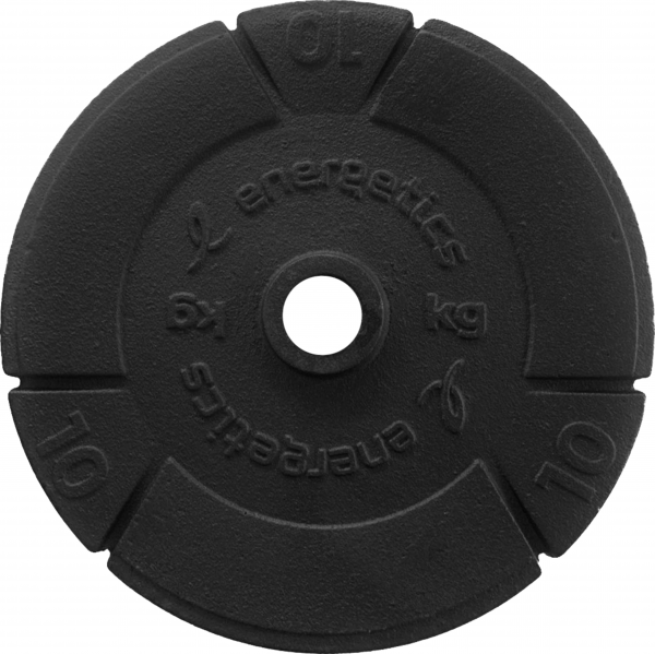 ENERGETICS Hantelscheiben Gusseisen 1 x 10 kg, 1 x 15 kg oder 1 x 20 kg