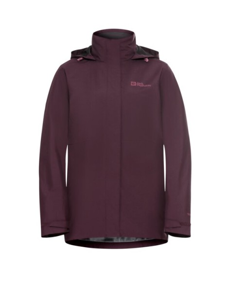 JACK WOLFSKIN ROTWAND 3IN1 JKT W