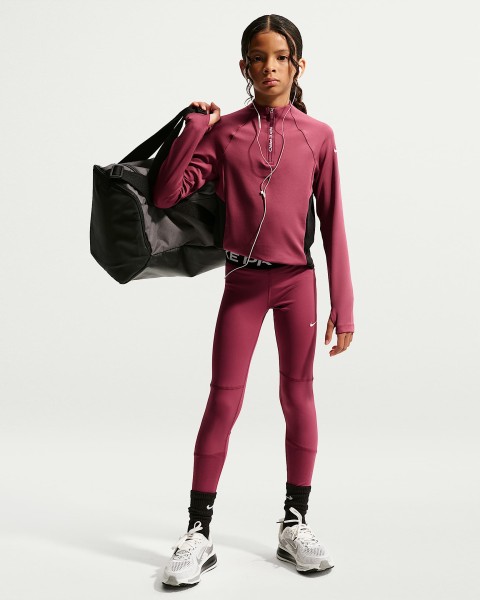 NIKE Nike Pro Leggings mit mittelhohem Bund (Mädchen)