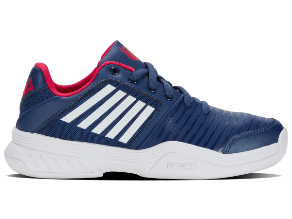 K-SWISS COURT EXPRESS CARPET~BLU OPAL/WHT/LOLL~M