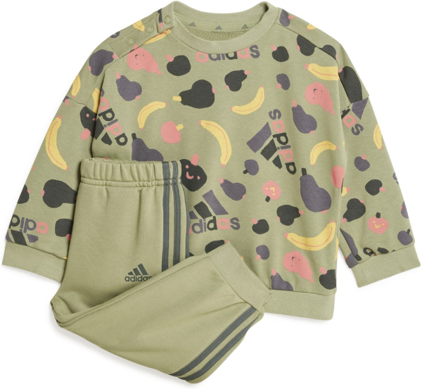 ADIDAS Kinder Sportanzug Essentials Allover Print Kids