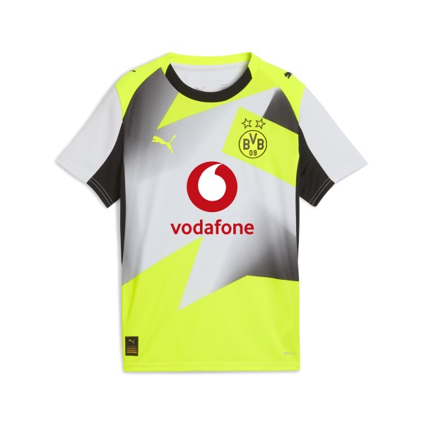 PUMA BVB Away Jersey Replica Jr with Sponsor