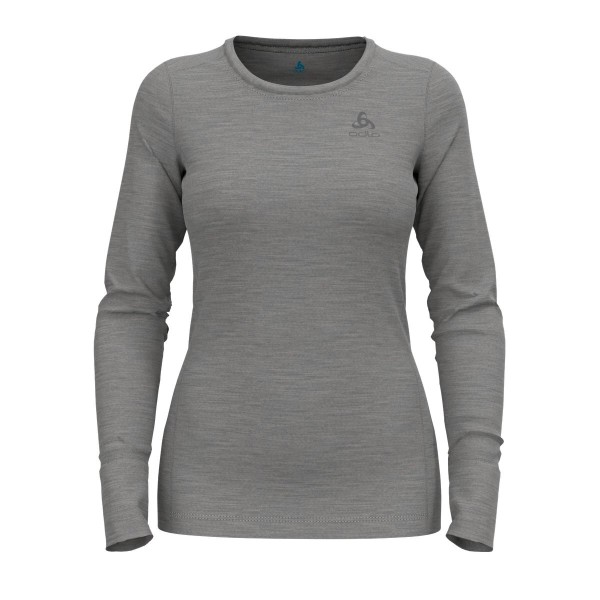 ODLO Damen Unterhemd BL TOP crew neck l/s MERINO 20