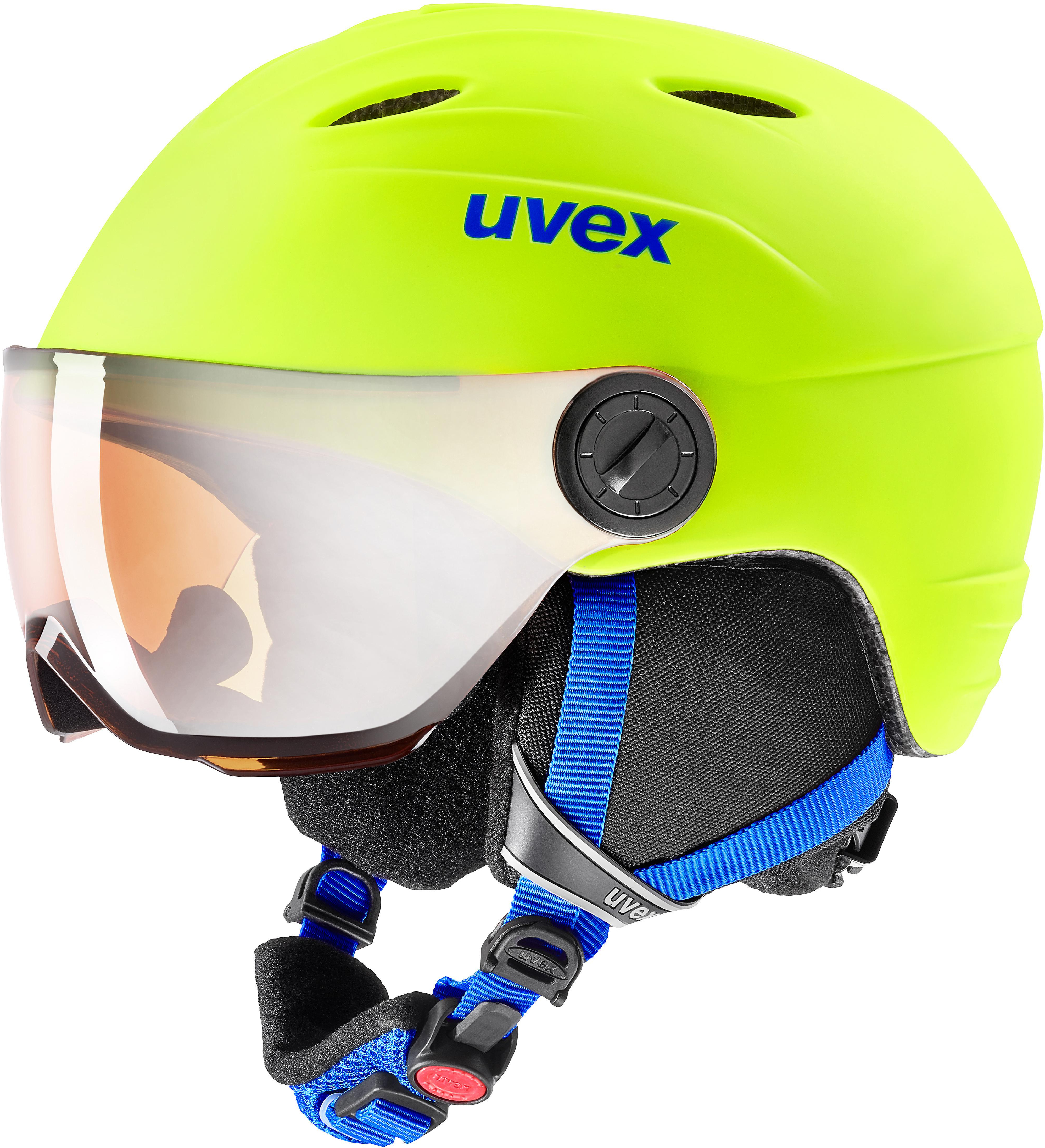 Uvex junior visor pro skihelm kinderen turquoise 54-56 cm unisex turquoise - kopen? | Korting tot 54