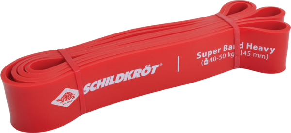 SCHILDKRÖT FITNESS Schildkröt Super Band Heavy, Premium Widerstandsbänder mit 40-50kg Widerstand, 45