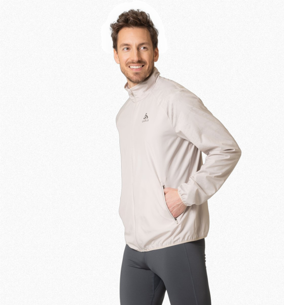 ODLO Herren Funktionsjacke Jacket ESSENTIAL LIGHT REFLECT