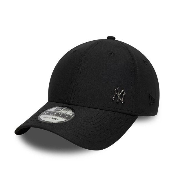 NEW ERA Schwarze New York Yankees Flawless 9FORTY Verstellbare Cap